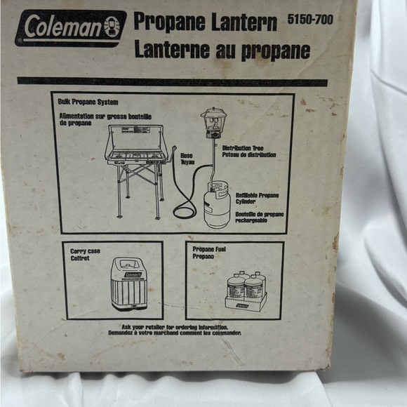 BRAND NEW COLEMAN PROPANE LANTERN. ONE MANTEL LANTERN. NEW OLD STOCK. LAST ONE. - Picture 4 of 5